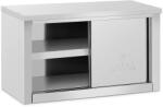 Royal Catering Rozsdamentes acél faliszekrény - 900 x 400 x 500 mm - teherbírás szintenként: 70 kg - Royal Catering (RCAT-90/40/50-CP)