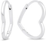 Brilio Silver Romantikus ezüst szív alakú fülbevaló EA391W