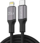 Rocoren Fast Charging cable Rocoren USB-C to Lightning Retro Series 2m (grey) (RCPBCL-RTB0G) - scom