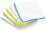 BabyJem Set 10 batistute BabyJem din bumbac pentru copii 28x28 cm (bj_025) - roua Bavata