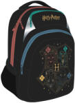 Pigna Ghiozdan gimnaziu teens PIGNA, motiv Harry Potter, Negru (HPRS2477-1)