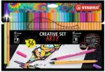 STABILO Fineliner Stabilo Point & Pen, 36 bucati/set, Arty SW8868361206