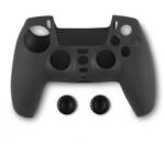 Spartan Gear Controller Silicon Skin Cover and Thumb Grips - védőtok és analóg kar védők, PS5 (2808147) fekete