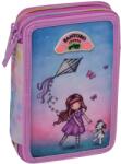 Santoro Penar școlar echipat Santoro Gorjuss - Don't Fly Away, 2 fermoare (247332) Penar
