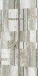 KAI Piesa decorativa rectificata, Trevi Geometric Grey 4963, 30X60 cm, gri (3800745496314)
