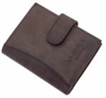 La Scala sötétbarna patentos álló bőr kártyatartó lsh2038/t