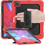  SOLID 360 Husă durabilă pentru Apple iPad Pro 13 2024 / M5 2025 roșu