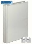 BANTEX Caiet mecanic A4, 4 inele, 25 mm, cotor 42 mm, alb, BANTEX (B-400044211)