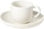 COSTA NOVA Pacifica Espresso-Cuplă cu farfurioară, capacitate: 0, 07 litri, sare