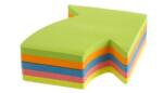 KORES Notes adeziv 70 x 70 mm Sageata 5 culori neon x 50 file Kores (KO48704)