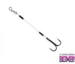 Delphin Bomb! twisto rigs fluorocarbon / 3db-#6/ 10cm (669003010) - epeca