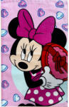 Jerry Fabrics Disney Minnie Bonbon Hearts kéztörlő, arctörlő, törölköző 30x50cm (JFK036662)