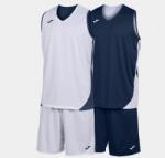 Joma KANSAS TWO-PIECE SET kosárlabda szett tengerészkék fehér 3XS