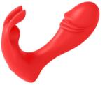 Passion Labs Naughty Stimulator, Bluetooth Control, Free App, Silicone, USB, Red, 11 cm Vibrator