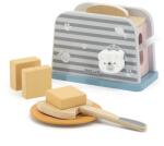 Viga Toys Toaster din lemn cu accesorii, nordic colors, Viga Toys