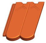Leier Tigla ceramica Terra Rosa Bavaria Duo 445x292 mm (LEI-TSDTR)
