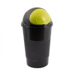 Casa Plastor Cos gunoi pentru colectare selectiva, capac glisant, 50 litri, corp antracit (G3-1736-01) Cos de gunoi