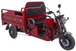 Rotakt Tricicleta electrica Rotakt Guliver putere 2000W viteza 25 km/h autonomie 68 km baterie Plumb-Acid 72V/58Ah greutate admisa 617kg fara permis - rosu (050304/2) - agropro