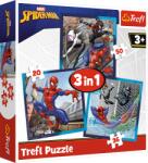 Trefl - Puzzle 3v1 Marvel Spiderman: Spider Friends - 1 - 39 piese