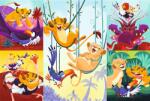 Trefl - Puzzle Lion King: Courageous Lion King - 100 piese