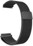 UNIPHA Fém szíj Amazfit GTR 3 Pro Milanese loop Fekete