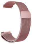UNIPHA Fém szíj Garmin Venu 2 Plus Milanese loop Rózsaszín