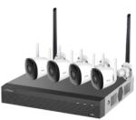 Dahua IP wifi csőkamera szett - NVR1104/F22 kit (4x 2MP-2, 8mm, H265, mikr. , IR30m; 1x NVR 4csat, 1TB HDD) (KIT/NVR1104HS-W-S2/4-F22) - foramax