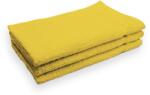  Classic sárga kis törölköző 30x50 cm 100% pamut