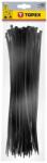 TOPEX Kábelkötegelő 44E982 4, 8x370 mm/75 db Fekete (44E982)