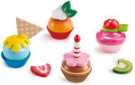 HaPe International Комплект продукти за рязане Hape - Къпкейкове, от дърво (H3157) - baby