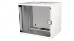 Equip Fali Rackszekrény - EWM-09-5440-G (19", 9U, 540x400mm, lapra szerelt, szürke) (EWM-09-5440-G) - firstshop