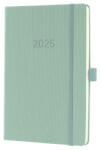 Sigel Naptár, A5, heti, 2025, kemény borító, SIGEL "Conceptum", mentazöld (SIC2572)