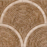 Ege Seramik Gresie antiderapanta exterior tip piatra, Odessa Cotto ODS32, 45x45 cm, maro, finisaj mat (8691273962403)