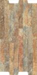 Keros Gresie portelanata exterior tip piatra, Rodeno Gold, 23X46 cm, maro (8432597560155)