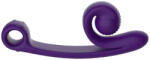 Snail Vibe Curve - вибратор 2 в 1 за клитор и вагина - лилав