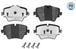 MEYLE set placute frana, frana disc MEYLE -PD: Advanced performance and design. 025 256 1718/PD (025 256 1718/PD)