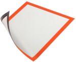 Durable Infókeret A4, 5 db/csomag, Durable Duraframe® Magnetic narancssárga - delfinbuvar