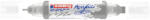edding Akril marker 2-3mm, és 5-10mm, 3D kétvégű Edding 5400 ezüst - delfinbuvar