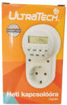UltraTech kapcsolóóra időzít. heti időz - delfinbuvar