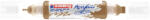 edding Akril marker 2-3mm, és 5-10mm, 3D kétvégű Edding 5400 arany - delfinbuvar