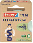 tesa Ragasztószalag 19mmx33m irodai átlátszó újrahasznosított Tesa Eco & Crystal - delfinbuvar