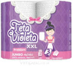 Violeta háztartási törlő prémium Jumbo XXL 2 tek. 3 réteg 100% cell - delfinbuvar