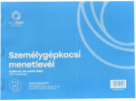Bluering Személygépkocsi menetlevél 100lap, os A4, fekvő személygépkocsi D. GEPJ. 36 Bluering® - delfinbuvar