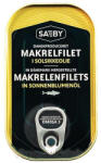  SAEBY Makrélafilé napraf. olajban 125/88g - delfinbuvar
