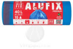 Alufix Szemeteszsák zárósz. 40 l/15db - delfinbuvar