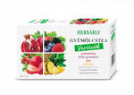 Herbária gyümölcstea mix 1 gránátalma, erdei gyümölcs, eper, ananász variáció 20x2 g 40 g - delfinbuvar