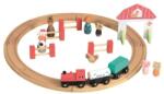 Egmont Toys Set circuit tren din lemn cu figurine Egmont Toys (Egm_511082) Trenulet