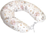 Amy Perna pentru gravide si alaptare cu husa detasabila din bumbac 100% si umplutura antialergica BabySoft Circ Roz Amy (84779)