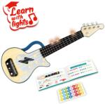 HAPE Jucarie din lemn - Instrument Ukulele (chitara) albastru (E0625A)