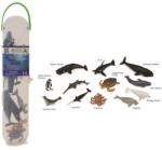 CollectA Cutie cu 12 minifigurine Animale marine model 2 (COLA1108C) Figurina